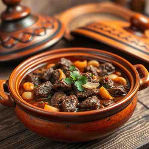 Moroccan Tanjia - Easy Slow Cooked Beef Stew Recipe